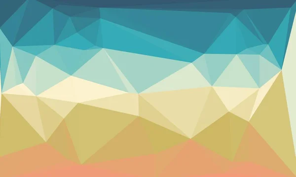 Abstrait fond multicolore avec motif poly — Photo de stock