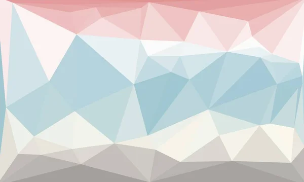 Kreativer prismatischer Hintergrund mit polygonalem Muster — Stockfoto