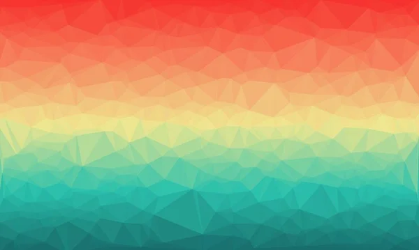 Abstrait fond polygonal coloré — Photo de stock