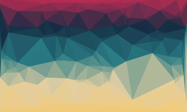 Fundo geométrico colorido com design em mosaico — Fotografia de Stock