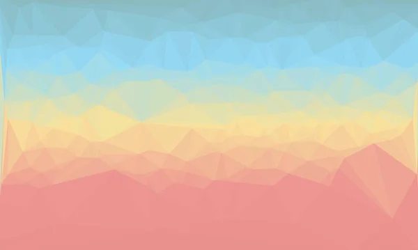 Creative prismatic background with polygonal pattern — Stock Photo