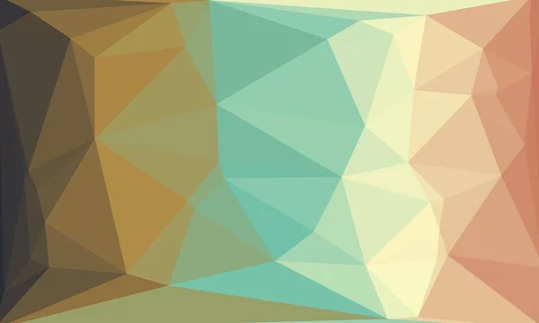 Creative prismatic background with polygonal pattern — Stock Photo