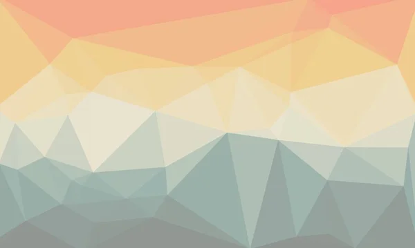 Kreativer prismatischer Hintergrund mit polygonalem Muster — Stockfoto