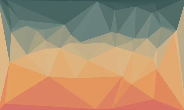 Minimal multicolored polygonal background — Stock Photo