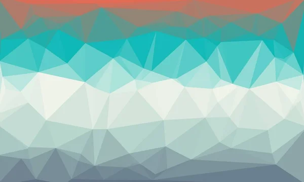 Creative prismatic background with polygonal pattern — Stock Photo