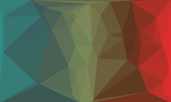 Abstrait fond multicolore avec motif poly — Photo de stock