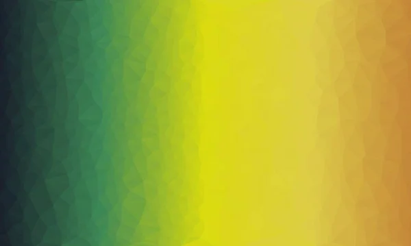 Green and yellow prismatic background with gradient — Stock Photo