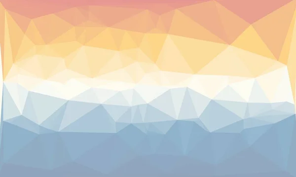 Creative prismatic background with polygonal pattern — Stock Photo