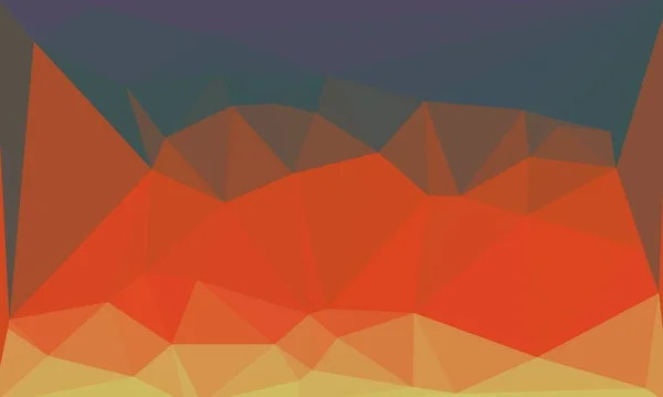 Creative prismatic background with polygonal pattern — Stock Photo