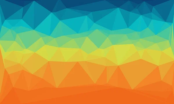 Minimal multicolored polygonal background — Stock Photo