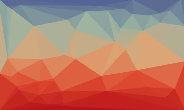 Kreativer prismatischer Hintergrund mit polygonalem Muster — Stockfoto