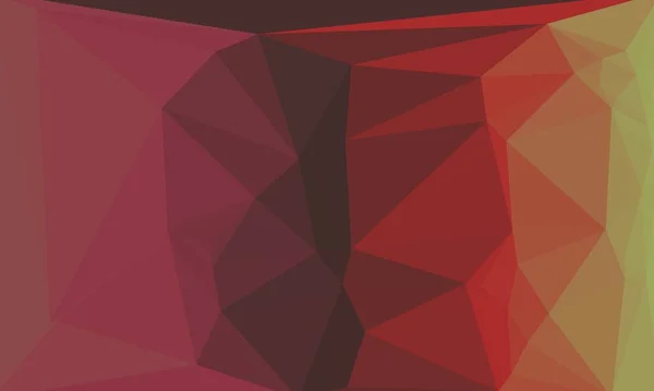 Creative prismatic background with polygonal pattern — Stock Photo