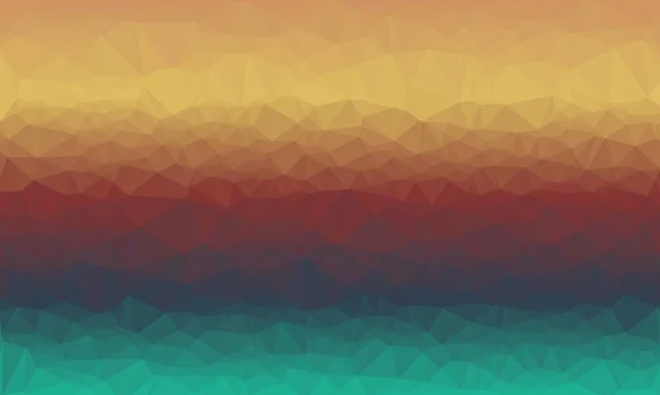 Fond prismatique créatif avec motif polygonal — Photo de stock