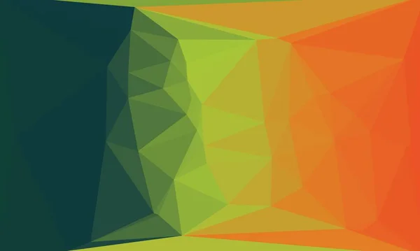 Creative prismatic background with polygonal pattern — Stock Photo