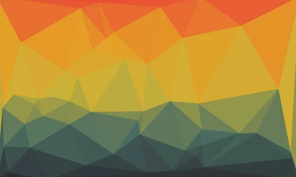 Creative prismatic background with polygonal pattern — Stock Photo