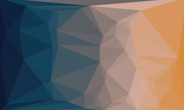 Creative prismatic background with polygonal pattern — Stock Photo