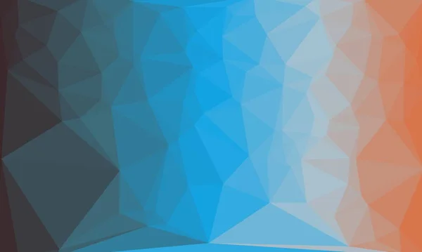 Fond prismatique créatif avec motif polygonal coloré — Photo de stock