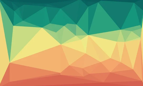 Creative prismatic background with polygonal pattern — Stock Photo