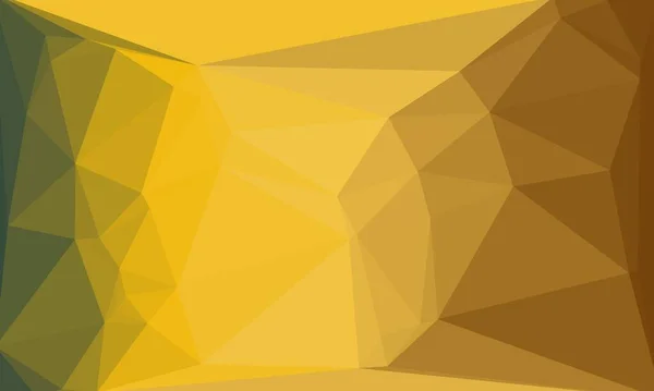 Gelbe und grüne geometrische Hintergrund mit Mosaik-Design — Stockfoto