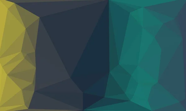 Kreativer prismatischer Hintergrund mit polygonalem Muster — Stockfoto