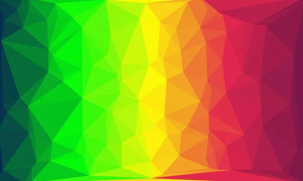 Fundo prismático criativo com padrão poligonal — Fotografia de Stock