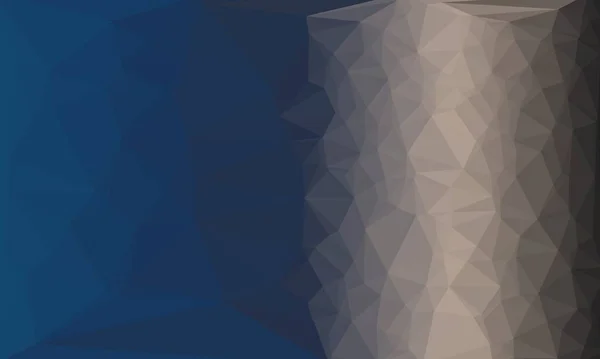 Creative prismatic background with polygonal pattern — Stock Photo