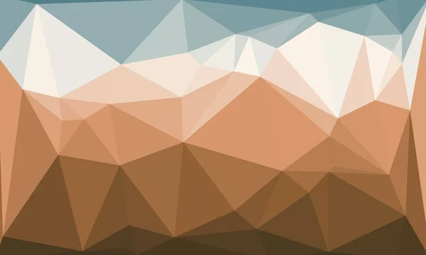 Creative prismatic background with polygonal pattern — Stock Photo