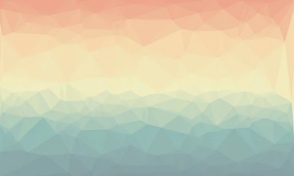 Creative prismatic background with polygonal pattern — Stock Photo