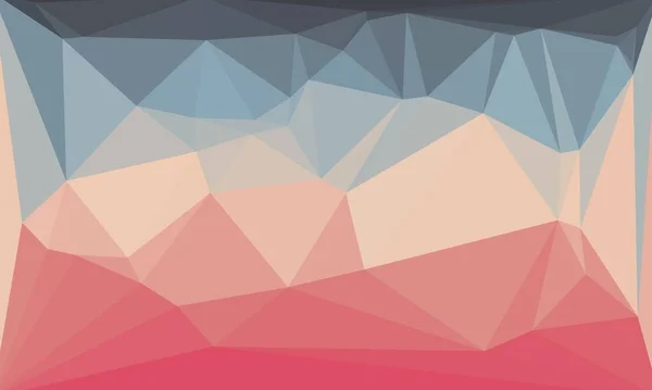 Creative prismatic background with polygonal pattern — Stock Photo