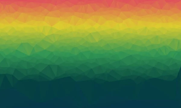 Kreativer prismatischer Hintergrund mit polygonalem Muster — Stockfoto