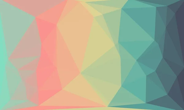 Abstract multicolored background with poly pattern — Stock Photo