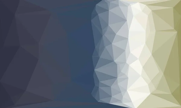 Fundo geométrico abstrato azul e branco com padrão poli — Fotografia de Stock