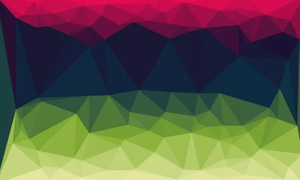 Creative prismatic background with polygonal pattern — Stock Photo