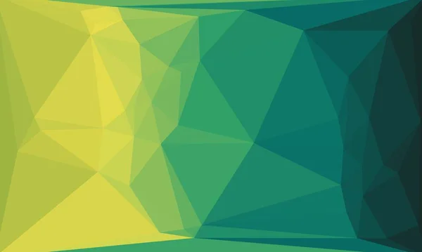 Creative prismatic background with polygonal pattern — Stock Photo