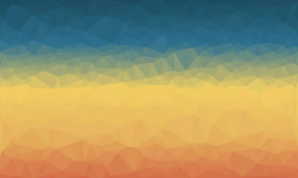 Fondo poligonal colorido abstracto — Stock Photo