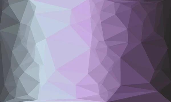 Lila und graue prismatische Hintergrund mit polygonalem Muster — Stockfoto
