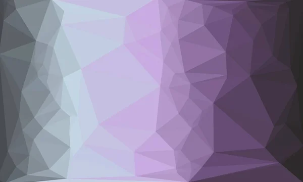 Purple and grey prismatic background with polygonal pattern — Stock Photo