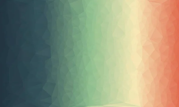 Kreativer prismatischer Hintergrund mit polygonalem Muster — Stockfoto