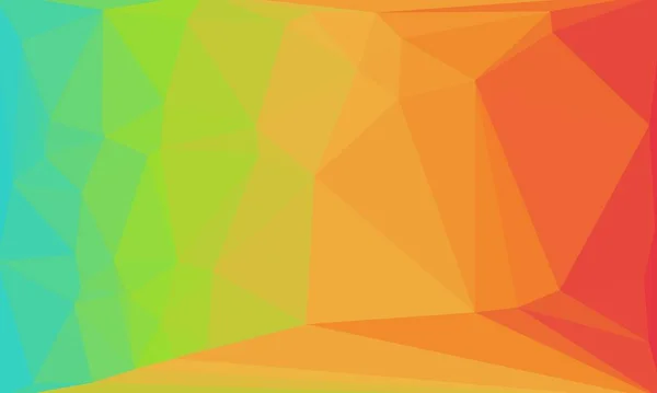 Minimal multicolored polygonal background with geometric pattern — Stock Photo