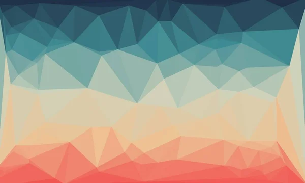 Kreativer prismatischer Hintergrund mit polygonalem Muster — Stockfoto