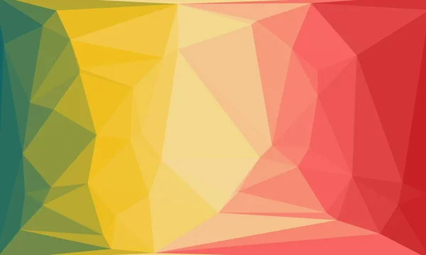 Sfondo astratto multicolore con motivo poli — Foto stock