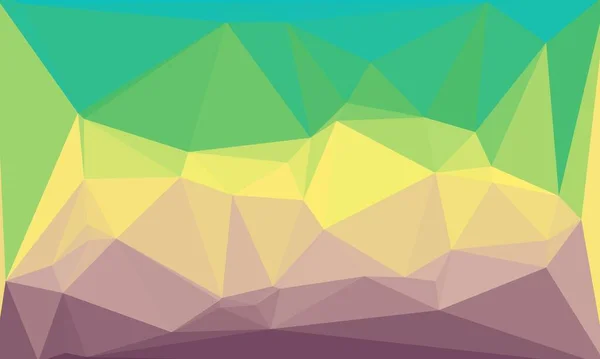 Mehrfarbiger Hintergrund mit polygonalem Muster — Stockfoto