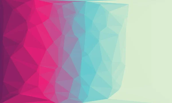 Abstrait fond polygonal coloré — Photo de stock