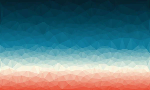 Sfondo astratto multicolore con motivo poli — Foto stock