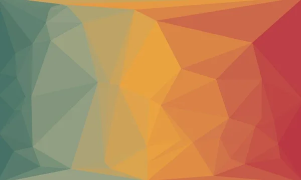 Kreativer prismatischer Hintergrund mit polygonalem Muster — Stockfoto