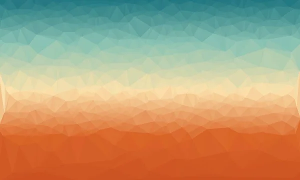 Kreativer prismatischer Hintergrund mit polygonalem Muster — Stockfoto