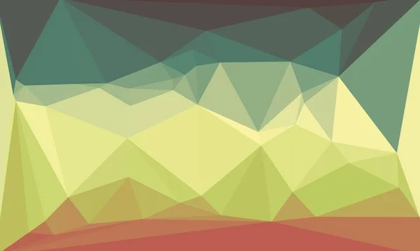 Minimal multicolored polygonal background — Stock Photo