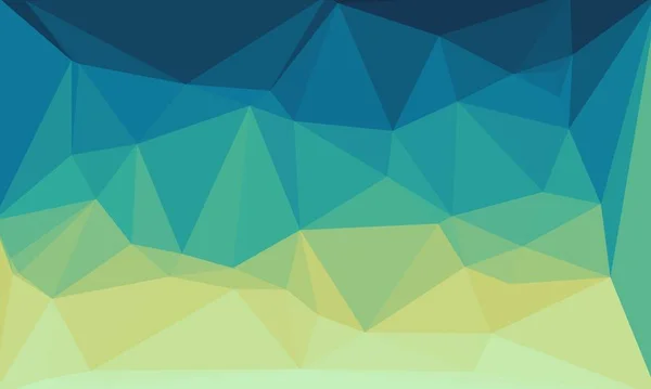 Fond prismatique bleu créatif avec motif polygonal — Photo de stock