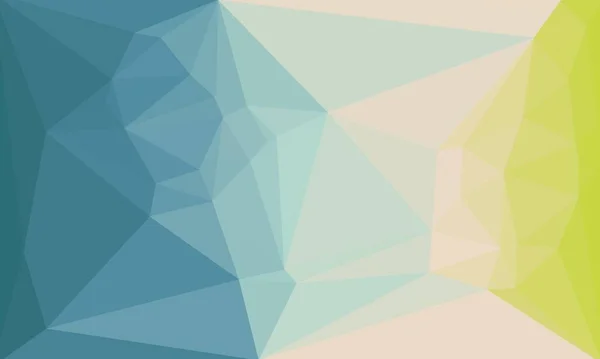 Kreativer und prismatischer Hintergrund mit polygonalem Muster — Stockfoto