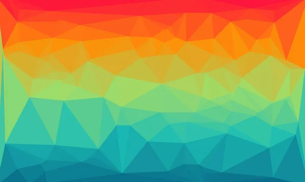 Abstract multicolored background with poly pattern — Stock Photo